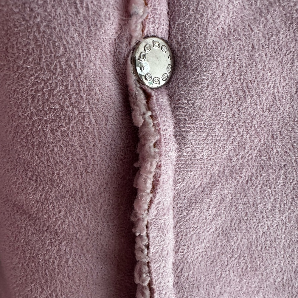 bebe Pink Trench Coat - Picture 4 of 8